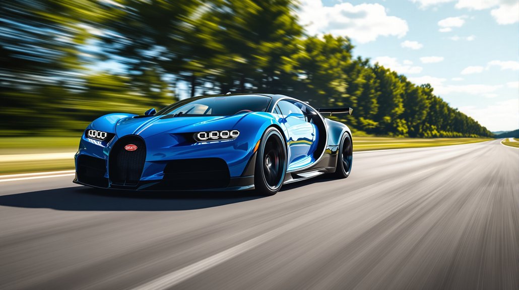 records de vitesse de bugatti chiron