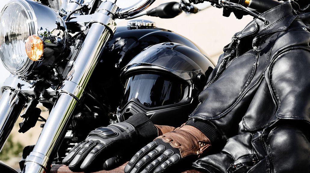 sélection de l'équipement de sécurité pour moto