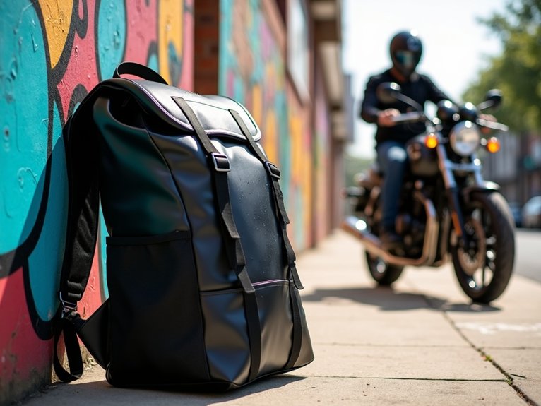 options de sac à dos de moto imperméable