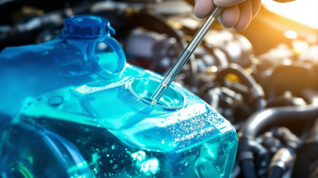 maintenance du liquide de refroidissement pour les moteurs