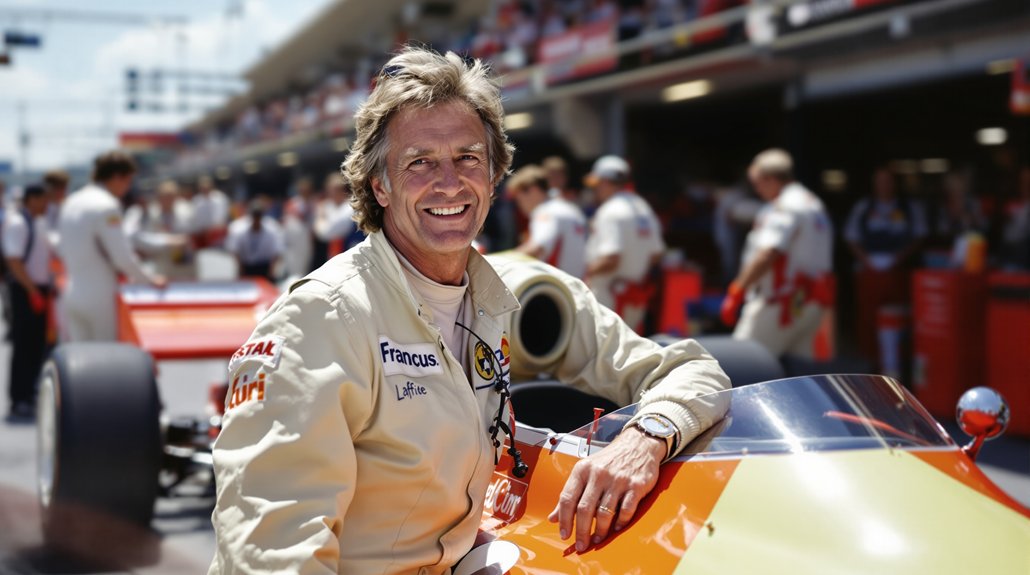 légende du sport automobile français Laffite
