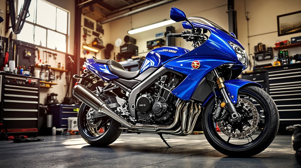 guide d'entretien de performance gsxs 1000