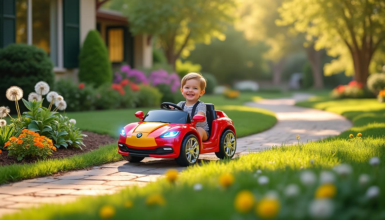 découvrez notre guide complet pour bien choisir la voiture électrique idéale pour enfant, alliant sécurité, plaisir et qualité.
