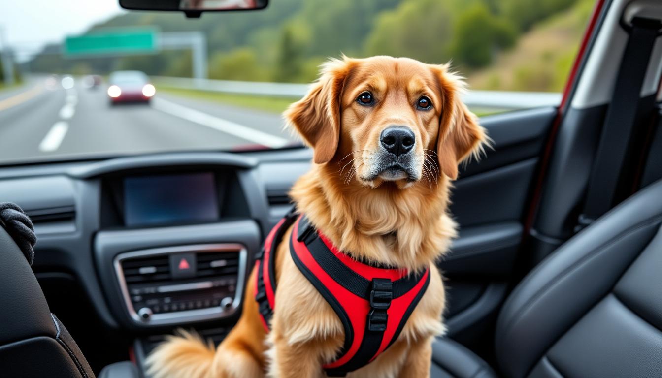 découvrez nos conseils pour assurer la protection de votre chien en voiture, garantissant un voyage sécurisé et confortable pour votre compagnon à quatre pattes.