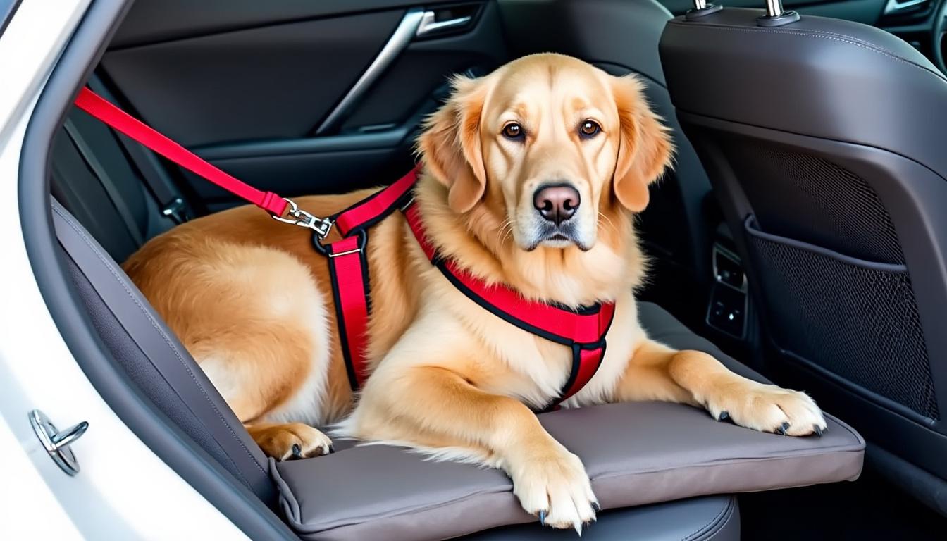 découvrez nos conseils pour une protection optimale de votre chien en voiture, assurant un voyage sécurisé et confortable pour votre compagnon à quatre pattes.