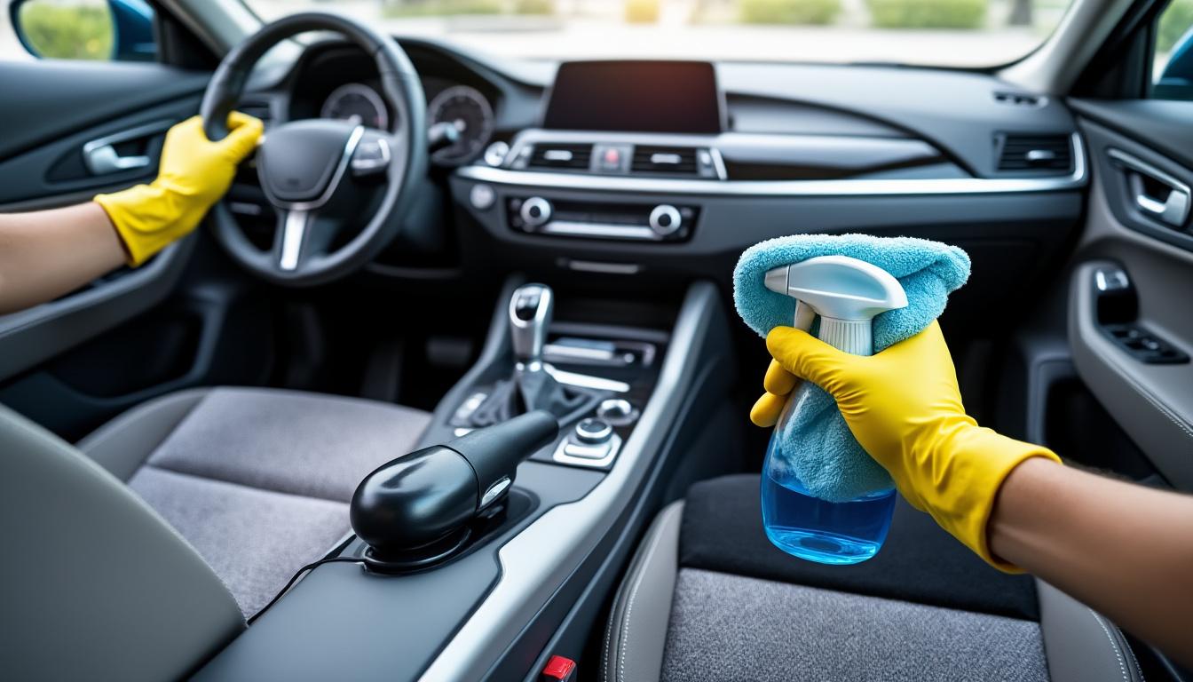 découvrez nos astuces efficaces pour un nettoyage intérieur voiture parfait et profitez d'un habitacle propre, frais et agréable au quotidien.