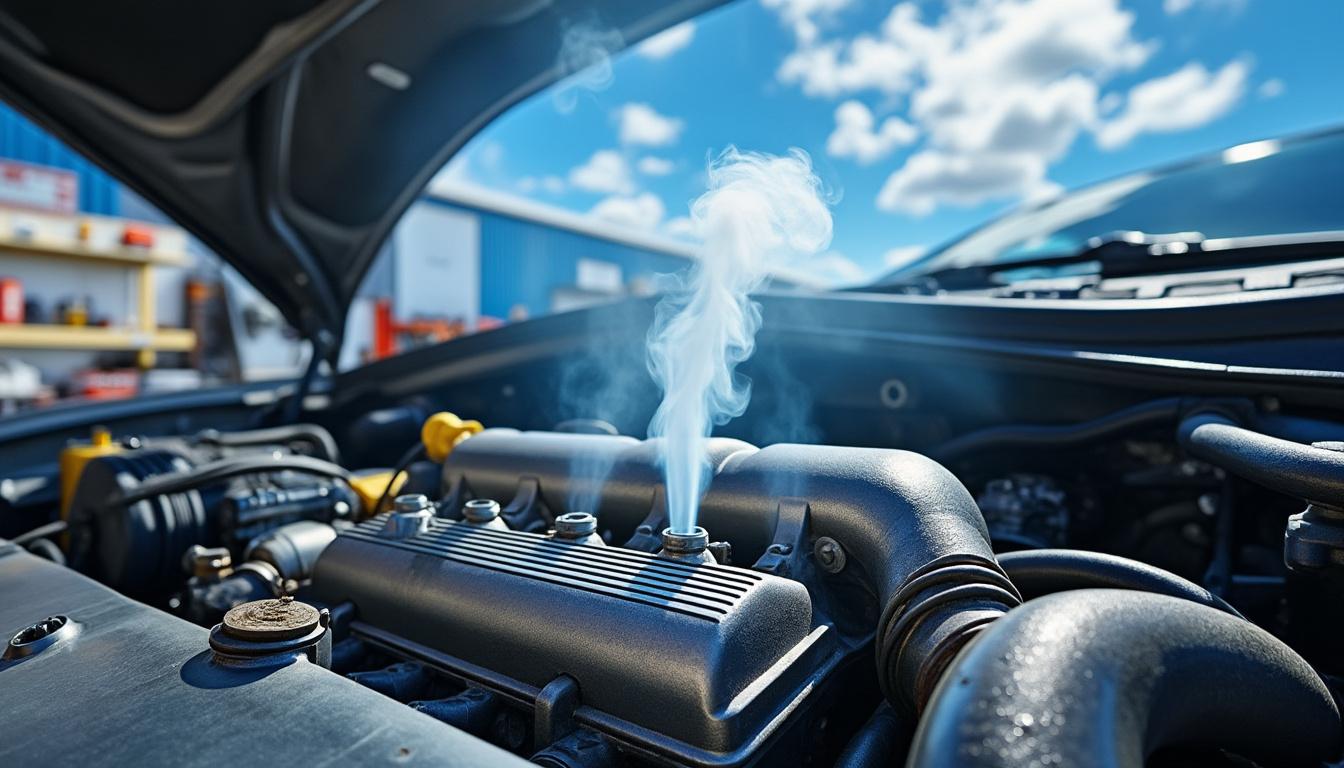 découvrez ce que signifie la fumée blanche qui s'échappe de votre voiture et apprenez les solutions efficaces pour y remédier rapidement et éviter les pannes coûteuses.