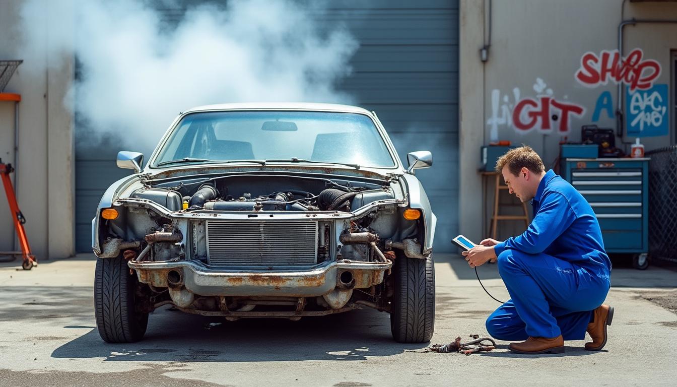 découvrez ce que signifie la fumée blanche qui s'échappe de votre voiture et apprenez les solutions efficaces pour y remédier rapidement.