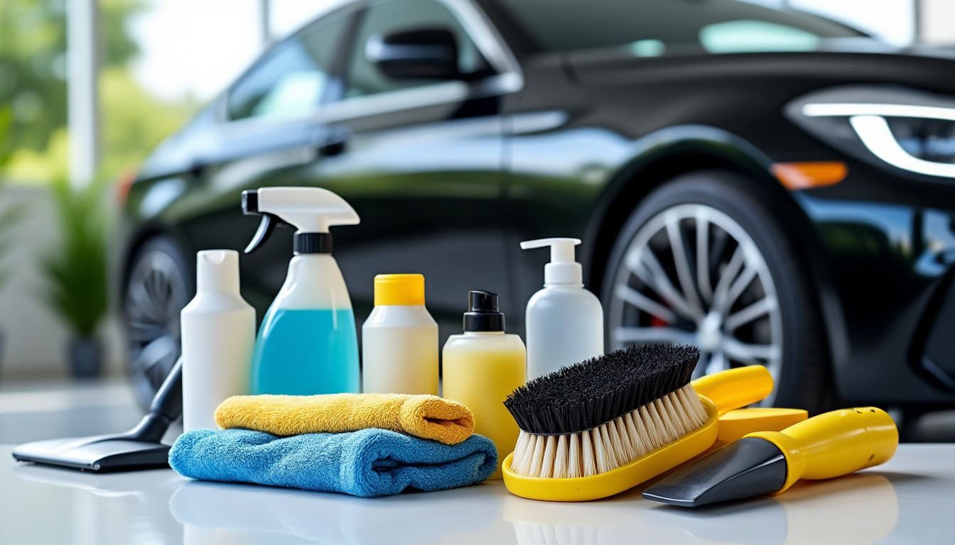 découvrez comment choisir le kit de nettoyage voiture idéal pour obtenir un résultat professionnel et rendre votre véhicule impeccable facilement.