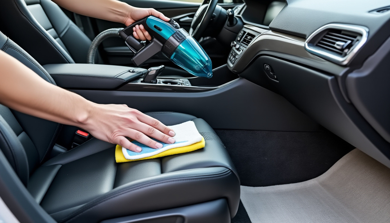 découvrez nos conseils pratiques pour nettoyer efficacement l'intérieur de votre voiture et obtenir un résultat impeccable, digne d'un professionnel.