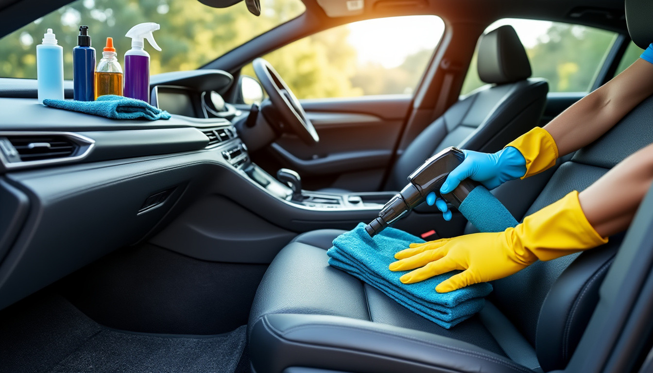 découvrez nos astuces pratiques pour nettoyer efficacement l'intérieur de votre voiture et obtenir un résultat impeccable, digne d'un professionnel.