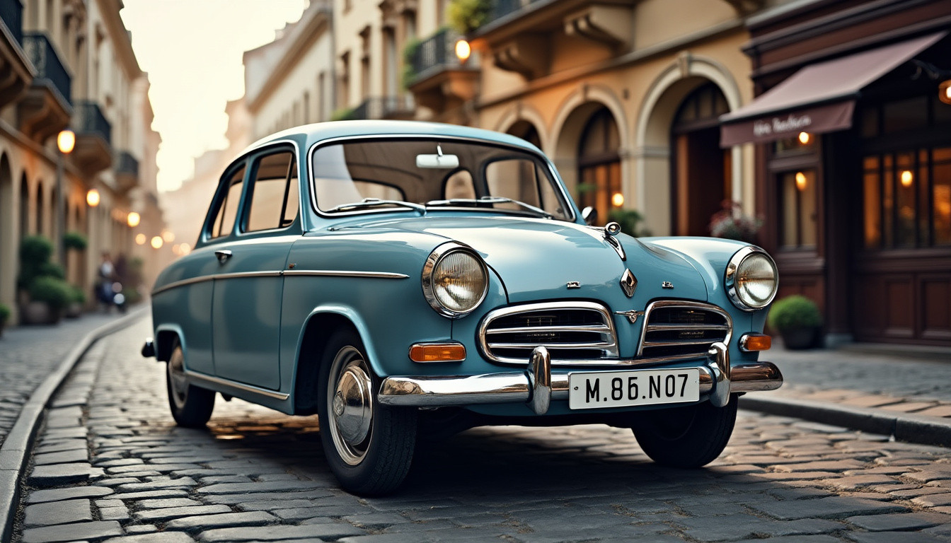 découvrez l'histoire fascinante et les caractéristiques emblématiques de la renault dauphine, une voiture mythique qui a marqué l'automobile française.