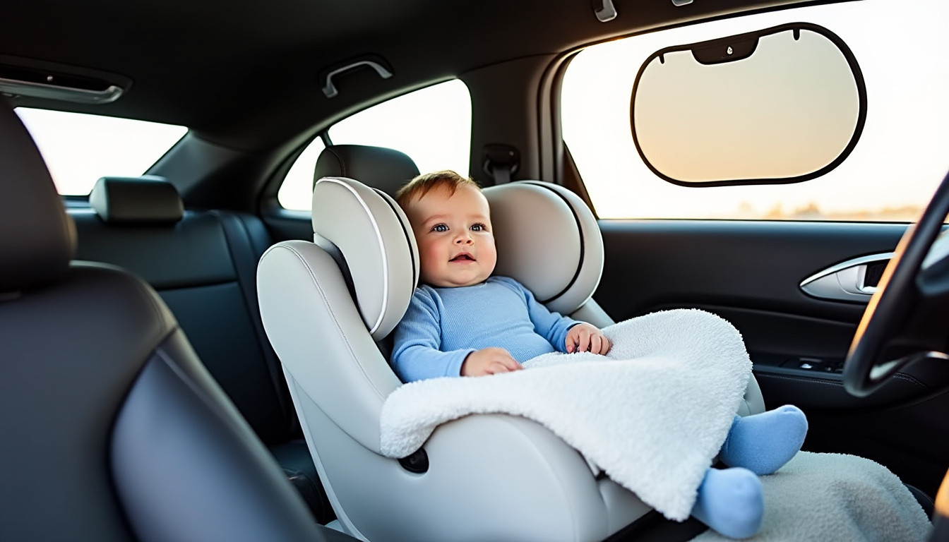 découvrez pourquoi un pare-soleil voiture pour bébé est essentiel pour garantir son confort et sa sécurité lors de vos trajets en voiture.